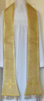 Gold Roman Preaching Stole